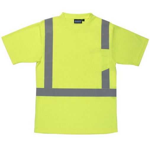 Custom Logo ERB Class 2 Safety Pocket T-Shirt - 9006S
